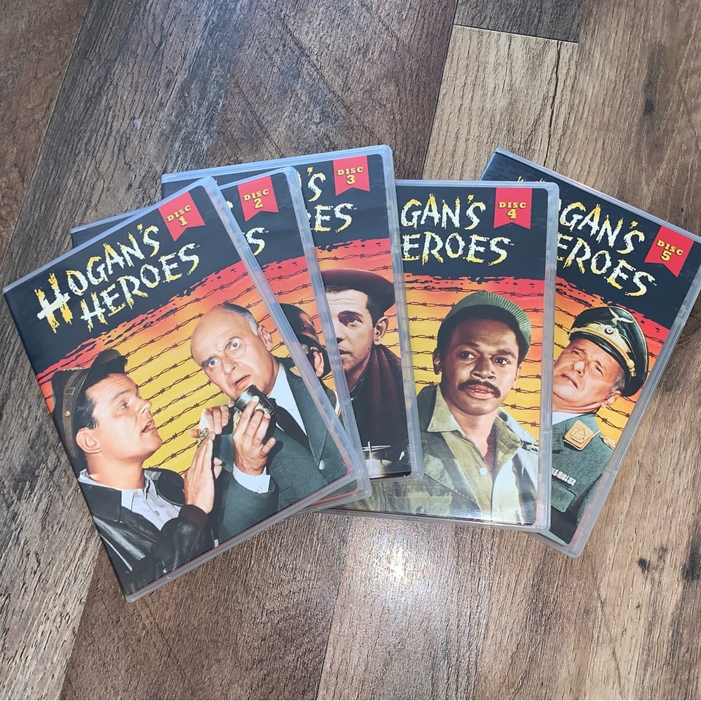 - Hogan’s Heroes “5-disc” complete series Dvd
